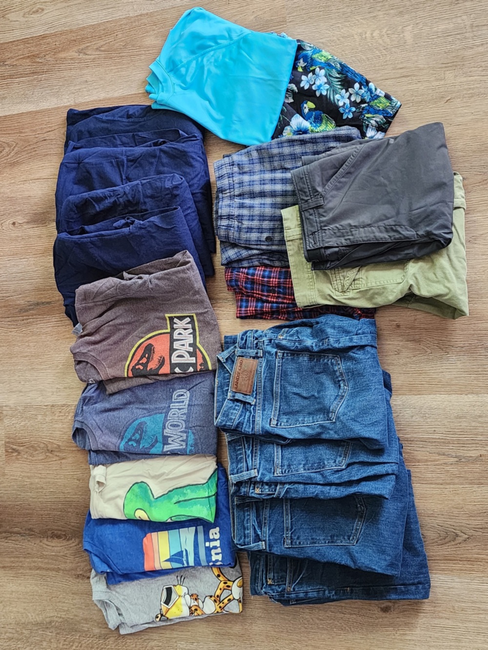 Lands' End Men's Tees & Jeans Bundle